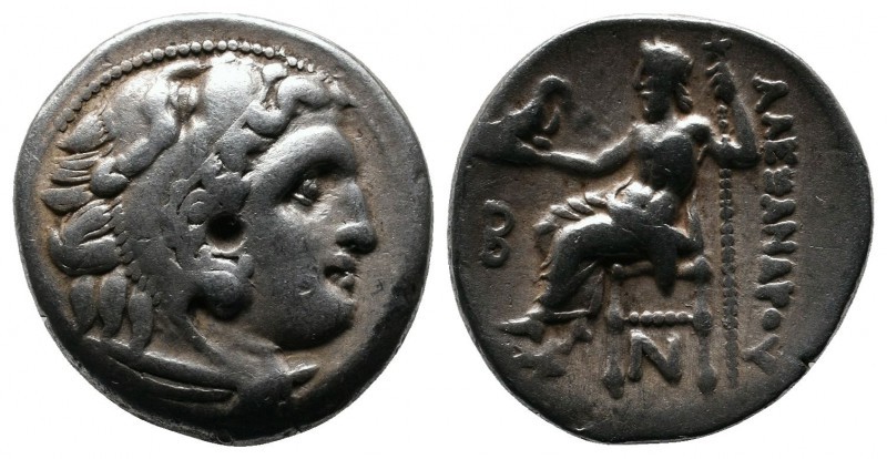 Kings of Macedon. Alexander III ‘The Great’ (336-323 BC). Drachm AR (17mm-4,25g)...