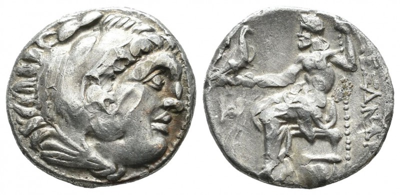 Kings Of Macedon. Alexander III 'the Great'. 336-323 BC. AR Drachm (17mm, 4.19g)...