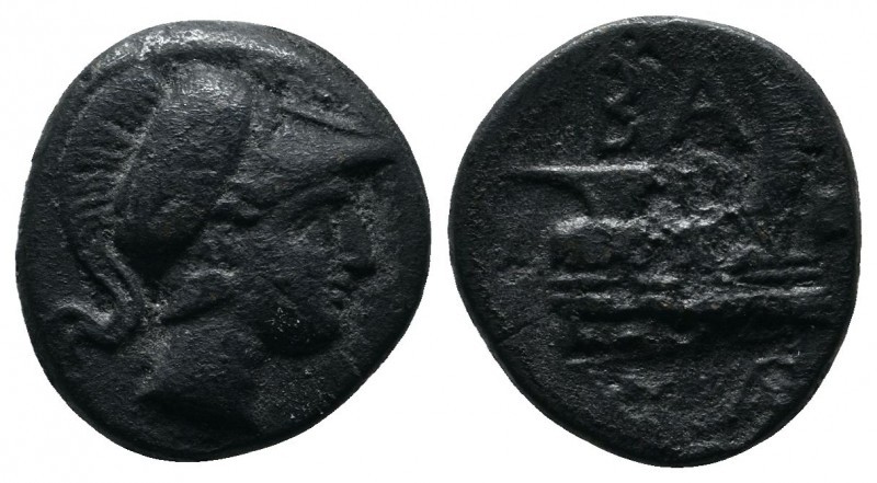 Kings of Macedon. Demetrios I Poliorketes. 306-283 BC. AE (18.00 mm-2.42 g). Unc...