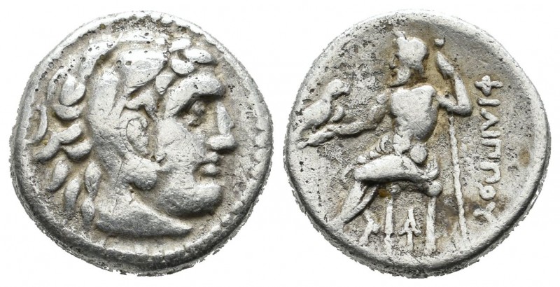 Kings of Macedon. Magnesia ad Maeandrum. Philip III Arrhidaeus 323-317 BC. AR Dr...