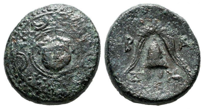 Macedonian Kingdom. Alexander III the Great. 336-323 BC. AE 1/2 unit (16mm, 4.00...