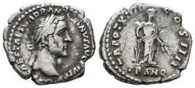 Antoninus Pius, AD 138-161. AR Denarius (19mm, 3.13g). Rome. IMP CAES T AEL HADR ANTONINVS AVG PIVS P P. Laureate head right / TR POT XIIII COS IIII /...