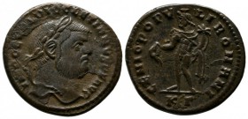 Diocletianus 284-305 AD. Æ (26mm-8,74g). Cyzicus mint. IMP C C VAL DIOCLETIANVS P F AVG. Head of Diocletian, laureate, right. / GENIO POPVLI ROMANI. G...