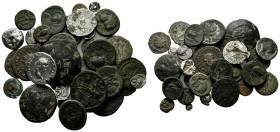 Lot of 37 Greek & Roman & Byzantine Coins, Lot sold as it, no returns.