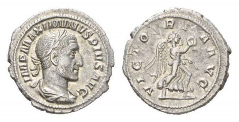 Maximinus I, 235-238 Denarius circa 235-236, AR 20.5mm., 3.11g. IMP MAXIMINVS PI...