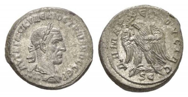 Trajan Decius, 249-251 Tetradrachm Antioch circa 249, AR 27mm., 12.3g. Laureate,...