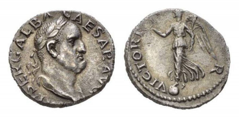 Galba, 68-69 Denarius circa July 68-January 69, AR 18mm., 3.21g. IMP SER GALBA C...