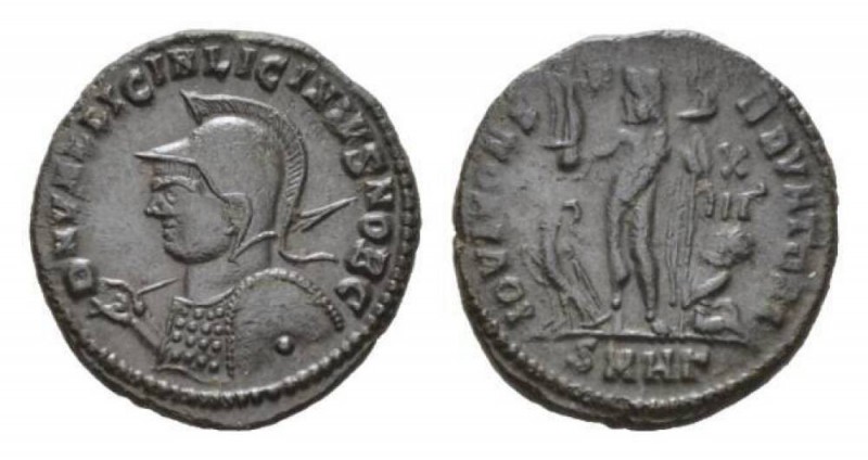 Licinius II caesar, 317-324 Follis Heraclea circa 321-324, Æ 19.5mm., 3.54g. D N...