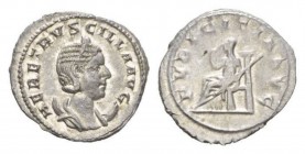 Herennia Etruscilla, wife of Trajan Decius Antoninianius circa 249-253, AR 23mm., 4.70g. HER ETRVSCILLA AVG Diademed and draped bust right. On crescen...