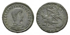 Constantius Gallus caesar, 351-354 Centenionalis Cyzicus circa 351-354, Æ 24mm., 6.14g. D N FL CL CONSTANTIVS NOB CAES Bare-headed, draped and cuirass...