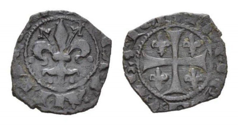 Messina or Brindisi, Corrado II, 1254-1258 Denaro 1254-1258, billon 15.5mm., 0.8...