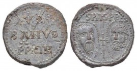 Roma, Urbano IV, 1261-1264 (Jacques Pantaléon) Bolla 1261-1264, Æ 38mm., 46.80g. Serafini 1.

Rare. Minor scratches. Light green-grey patina and Goo...