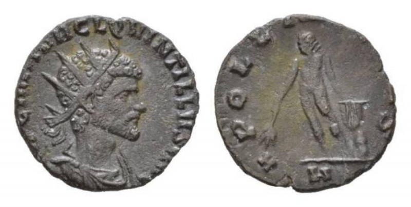 Quintillus, 270 Antoninianus 270, Æ 18.5mm., 2.75g. IMP C M AVR CL QVINTILLVS AV...