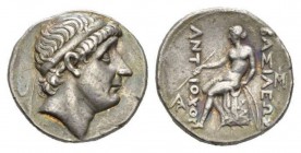 The Seleucid Kings, Antiochus I Soter, 281-261.Seleucia on the Tigris Tetradrachm 281-280, AR 28.5mm., 17.08g. Diademed head of Antiochus I r. Rev. Ap...