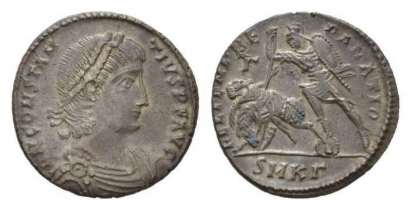 Constantius II, 337-361 Æ Cyzicus 351, Æ 23.5mm., 4.95g. D N CONSTANTIVS P F AVG...