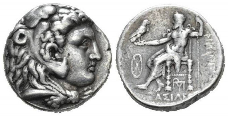 Kingdom of Macedon, Philip III Arridaeus, 323-317Babylon Tetradrachm 323-317, AR...