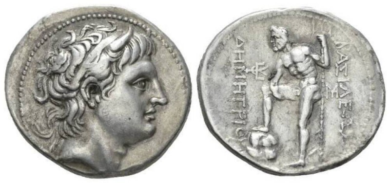 Kingdom of Macedon, Demetrius Poliorcetes, 306 – 283Pella Tetradrachm Pella circ...