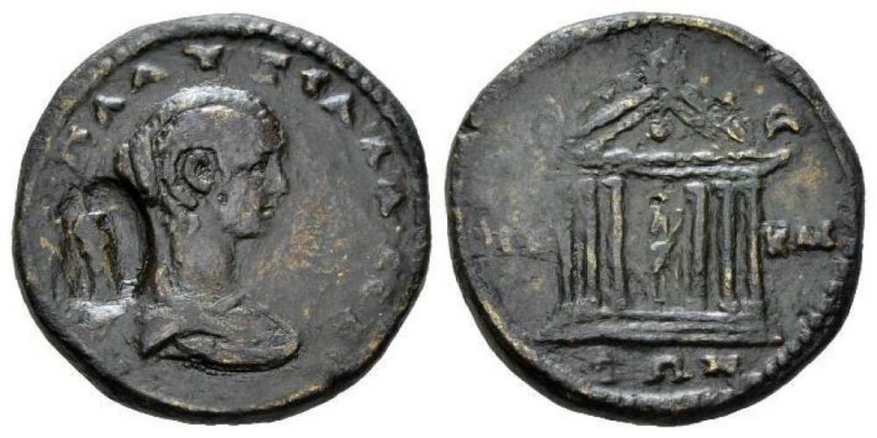 Bithynia, Nicaea Plautilla, wife of Caracalla Bronze 200-205, Æ 27mm., 13.49g. D...