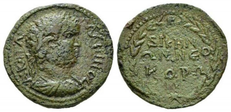 Mysia, Cyzicus Gallienus, 253-268 Bronze 253-268, Æ 27.5mm., 9.81g. Laureate, dr...