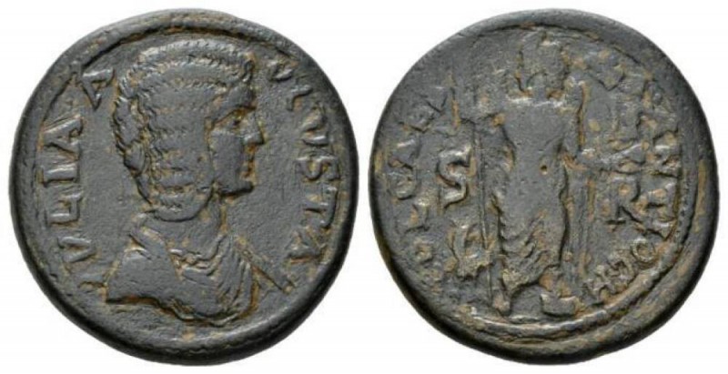 Pisidia, Antioch Julia Domna, wife of Septimius Severus Bronze 193-217, Æ 33mm.,...