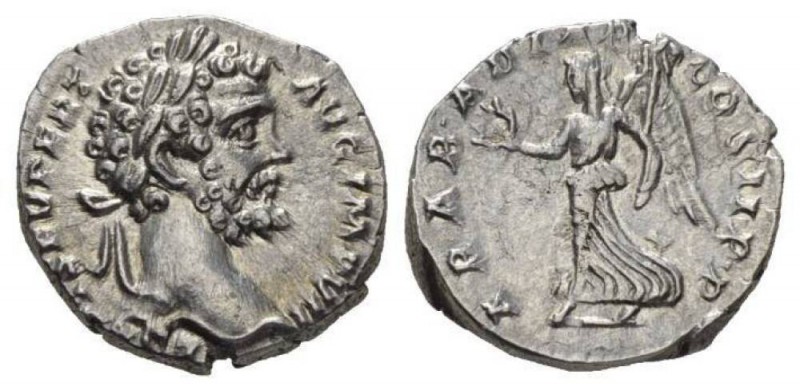 Septimius Severus, 193-211 Denarius 195-196, AR 18.5mm., 3.05g. L SEPT SEV PERT ...