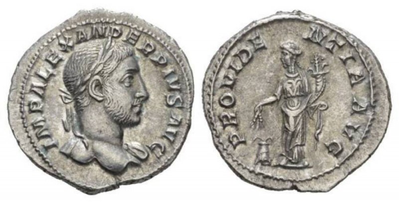 Severus Alexander, 222-235 Denarius 231-235, AR 20mm., 2.86g. IMP ALEXANDER PIVS...