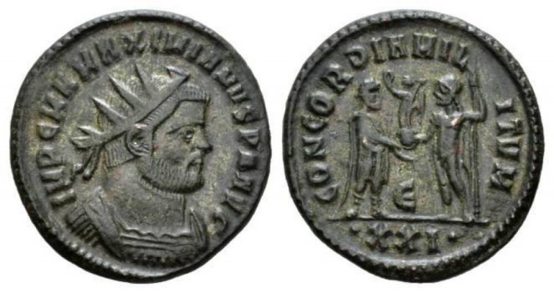 Maximianus Herculius, first reign 286-305 Antoninianus Antioch 293, billon 21mm....