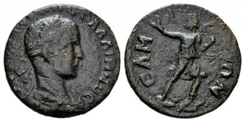 Ionia, Samos Gallienus, 253-268 Bronze 253-268, Æ 26mm., 6.98g. Laureate head r....