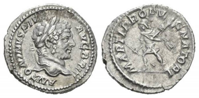 Caracalla, 198-217 Denarius 210-213, AR 19.5mm., 3.36g. ANTONINVS PIVS – AVG BRI...