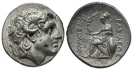 Kingdom of Thrace, Lysimachos, 323-281 Lampsakos Tetradrachm 297-281, AR 29mm., 17.05g. Head of Alexander the Great facing right, diademed, wearing ho...
