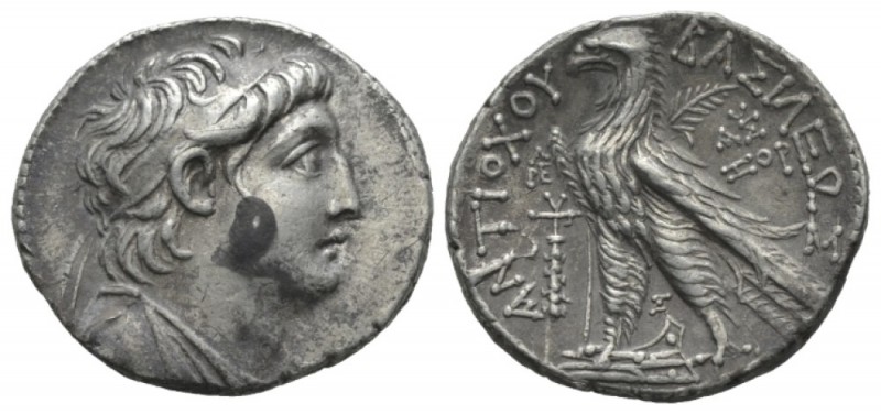 The Seleucid Kings, Antiochus VII Evergetes, 138-129 Tyre Tetradrachm 136-135, A...