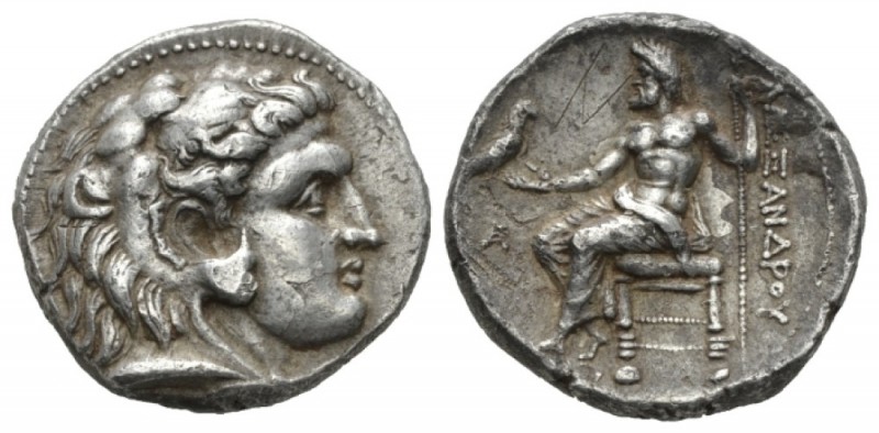 The Ptolemies, Ptolemy I Soter, 323-305 BC. Arados Tetradrachm 320-315, AR 26mm....