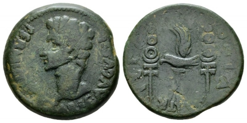 Hispania, Colonia Patricia Octavian as Augustus, 27 BC – 14 AD Dupondius 27 BC-1...