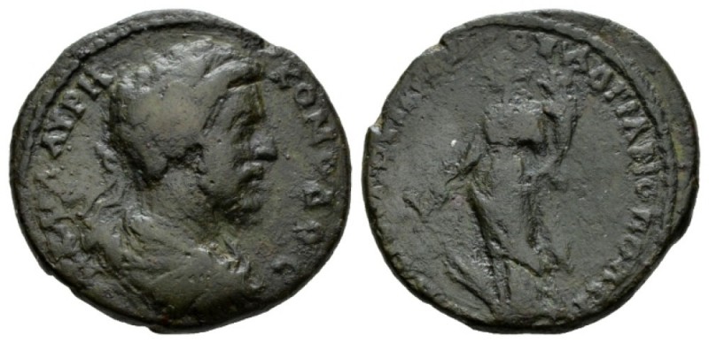 Thrace, Hadrianopolis Commodus, 177-192 Bronze 177-192, Æ 29.5mm., 12.72g. Laure...