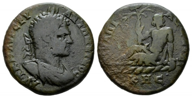 Thrace, Serdica Caracalla, 198-217 Bronze 198-217, Æ 29mm., 15.86g. Laureate and...