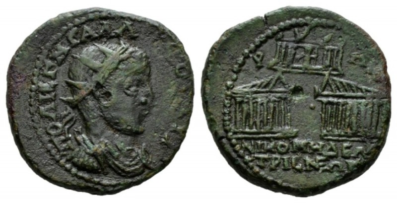 Bithynia, Nicomedia Gallienus, 253-268 Bronze 253-268, Æ 25mm., 8.98g. Radiate, ...