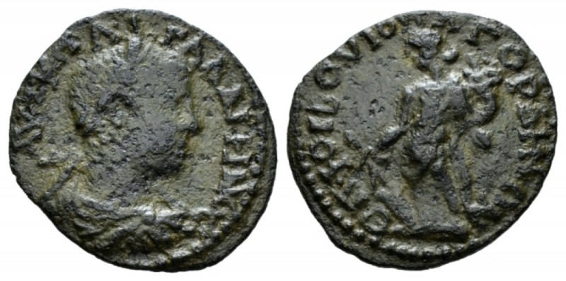 Lydia, Gordus Julia Gallienus, 253-268 Bronze 253-268, Æ 24.5mm., 4.85g. Laureat...