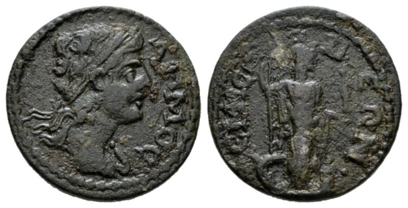 Phrygia, Themisonion Septimius Severus, 193-211 Bronze 190-250, Æ 25mm., 9.22g. ...