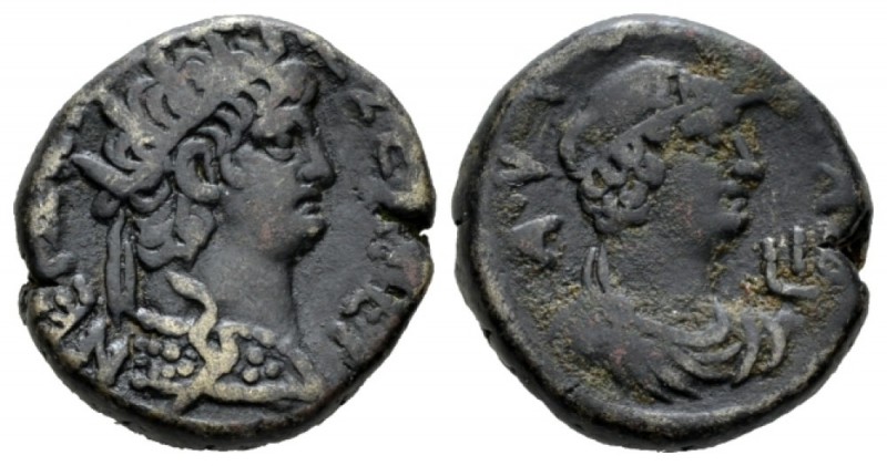 Egypt, Alexandria Nero, 54-68 Tetradrachm 65-66 (year 12), billon 23mm., 13.18g....