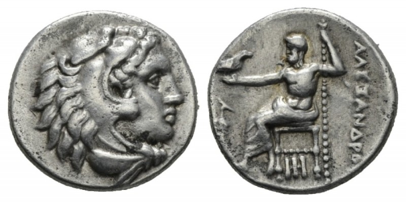 Kingdom of Macedon, Alexander III, 336 – 323 and posthumous issue Abidus (?) Dra...