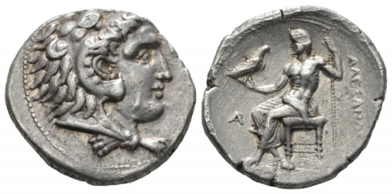 The Ptolemies, Ptolemy I Soter, 323-305 Arados Tetradrachm 320-315, AR 30mm., 17...