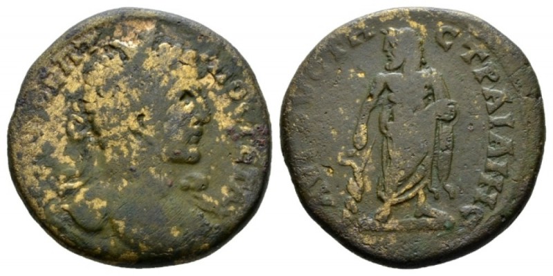 Thrace, Augusta Traiana Caracalla, 198-217 Bronze 198-211, Æ 28.5mm., 14.27g. La...