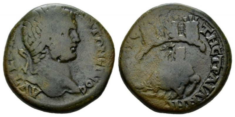 Thrace, Augusta Traiana Caracalla, 198-217 Bronze 198-217, Æ 29mm., 17.54g. Laur...