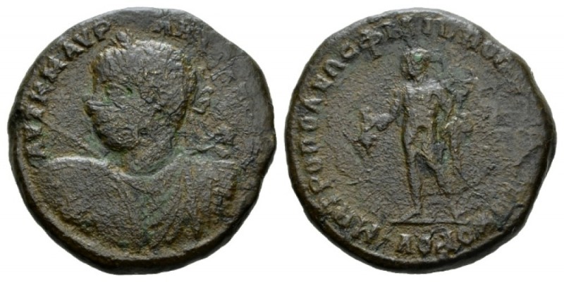 Thrace, Philippopolis Elagabalus, 218-222 Bronze 218-222, Æ 28.5mm., 15.18g. Lau...