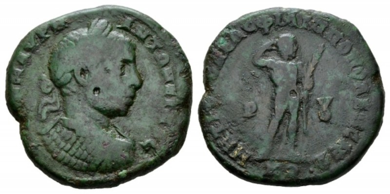 Thrace, Philippopolis Elagabalus, 218-222 Bronze 218-222, Æ 29mm., 14.79g. Laure...