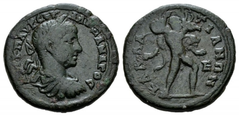 Moesia, Callatis Severus Alexander, 222-235 Bronze 222-235, Æ 28mm., 10.75g. Lau...