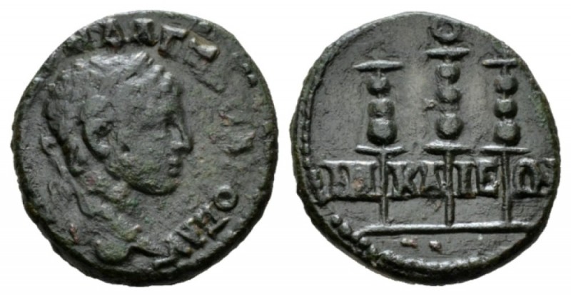 Bithynia, Nicaea Pseudo-autonomous issue. Bronze 222-235, Æ 19.5mm., 4.70g. Laur...