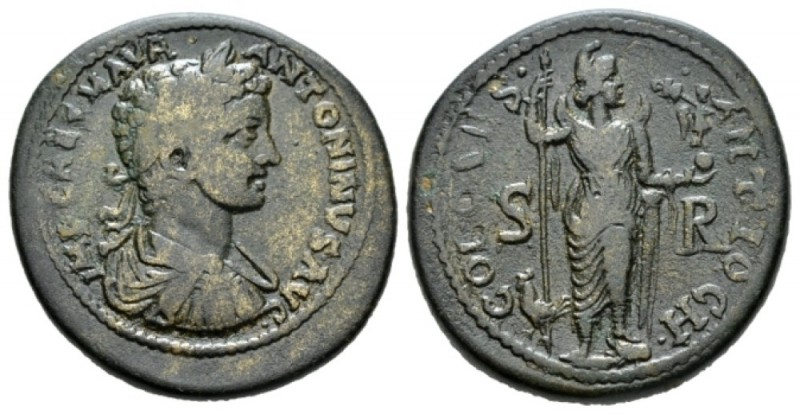 Pisidia, Antioch Caracalla, 198-217 Bronze 198-217, Æ 33mm., 25.97g. Laureate, d...