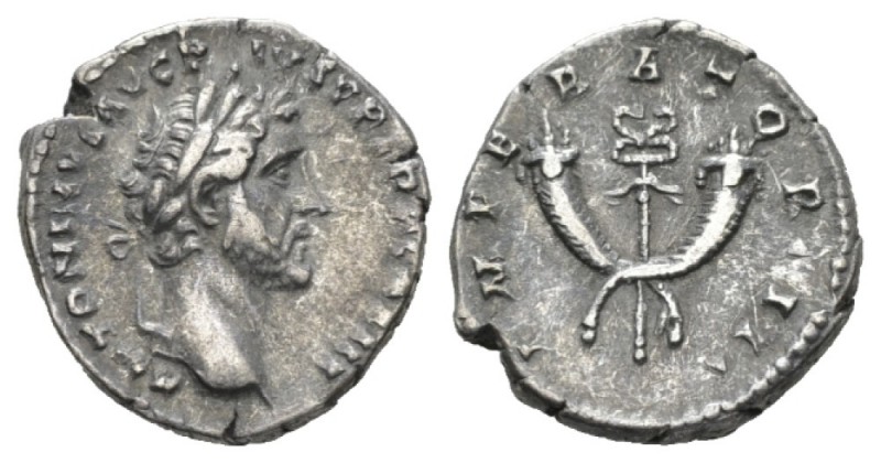 Antoninus Pius, 138-161 Denarius 143-144, AR 18mm., 3.41g. ANTONINVS AVG PIVS P ...