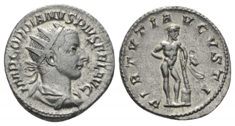 Gordian III, 238-244 Antoninianus 241 - 243, AR 21mm., 4.66g. IMP GORDIANVS PIVS...